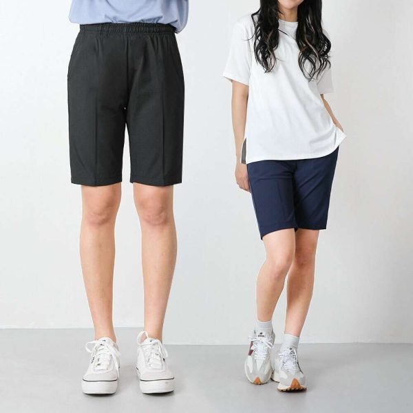 여자 5부 스판슬랙스 반바지 빅사이즈 M~4XL