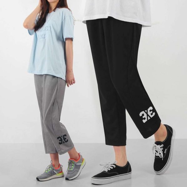 여자 8부 3번 트레이닝 저지트랙 팬츠