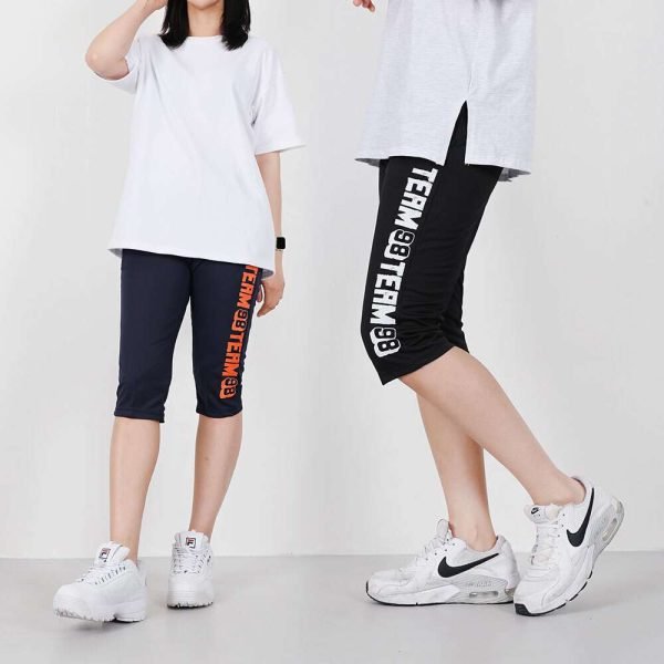 여자 7부 팀98 빅사이즈 트레이닝 팬츠 M~4XL