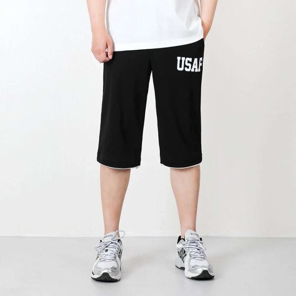 남자 7부USAF M~4XL 여름 트레이닝팬츠