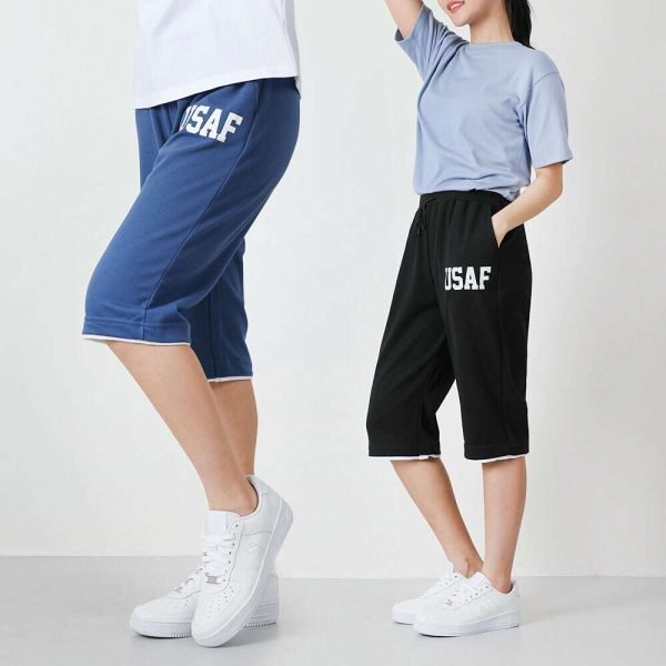 여자 7부USAF M~4XL 여름 트레이닝팬츠