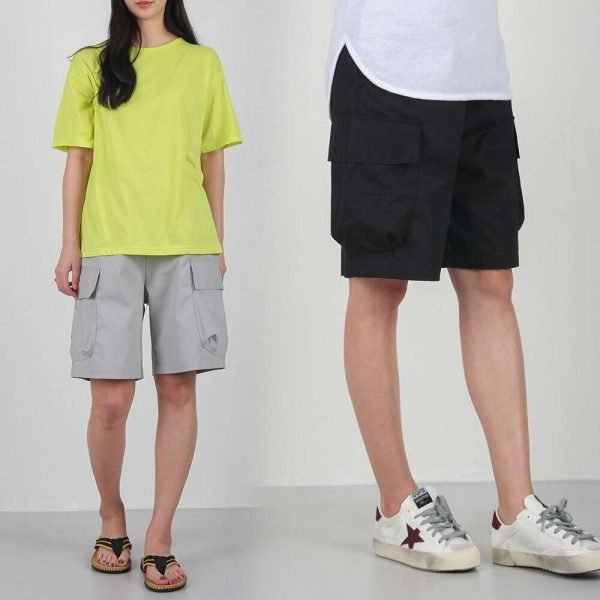 여자 코튼5부건빵 M~4XL 빅사이즈 카고팬츠