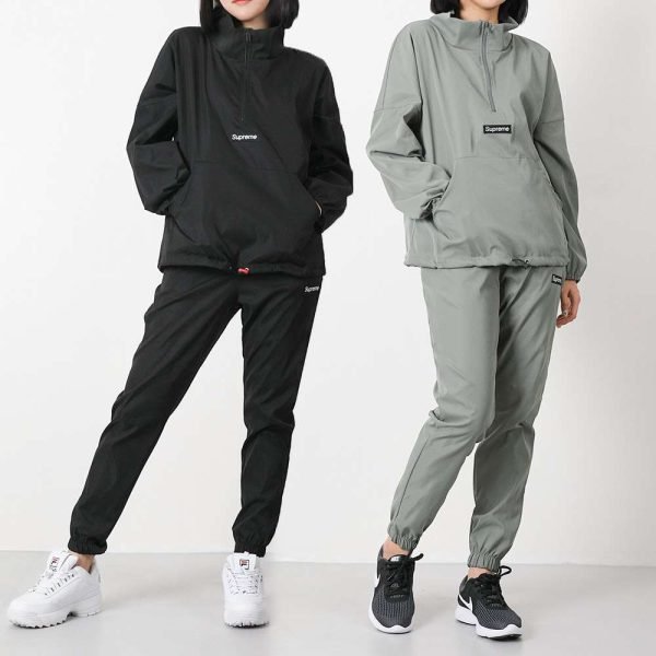 여자 SP아노락세트 우븐 상하의 트레이닝복