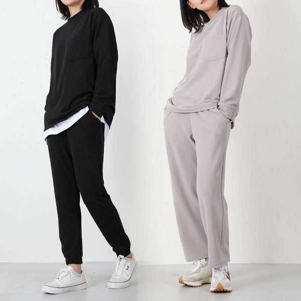 여자 레이스판 티셔츠 조거팬츠 와이드팬츠 트레이닝세트