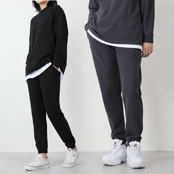 여자 레이스판 조거 베이직 조거 팬츠