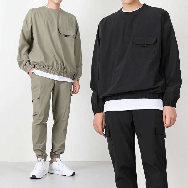 남자 윈드맨투맨 트레이닝 티셔츠