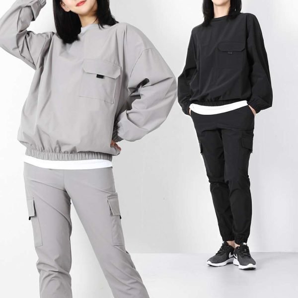 여자 윈드맨투맨 트레이닝 트랙셔츠