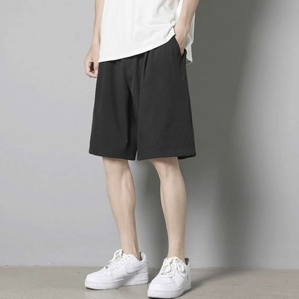 남자 루즈핏 쿨스판쇼츠 여름 반바지