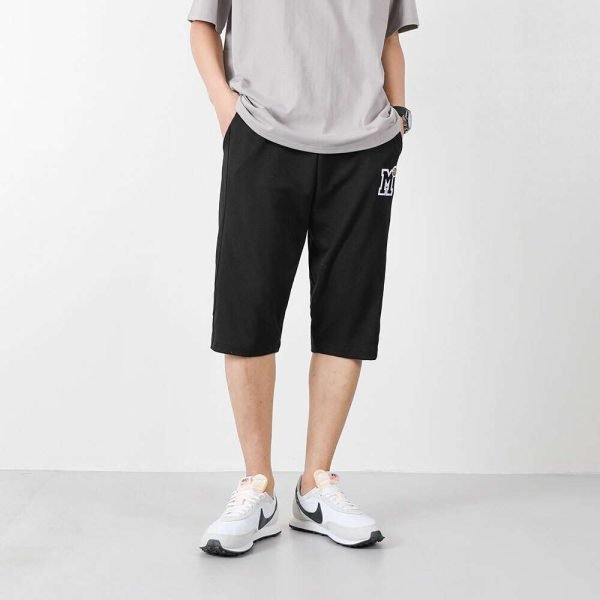 남자 여름 트레이닝 반바지 7부스마일엠