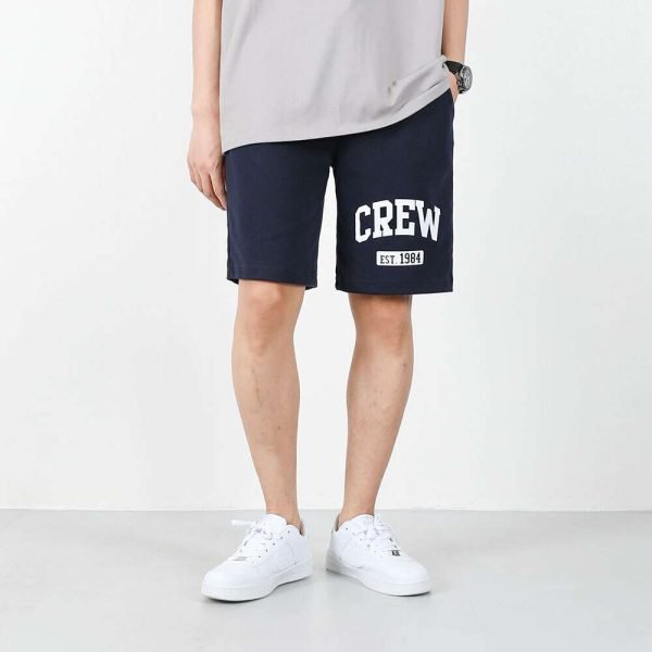 남자 여름 트레이닝 반바지 5부크루 쇼츠