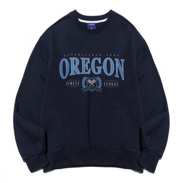 캐주얼 라운드 넥 스웨트셔츠 남여 공용