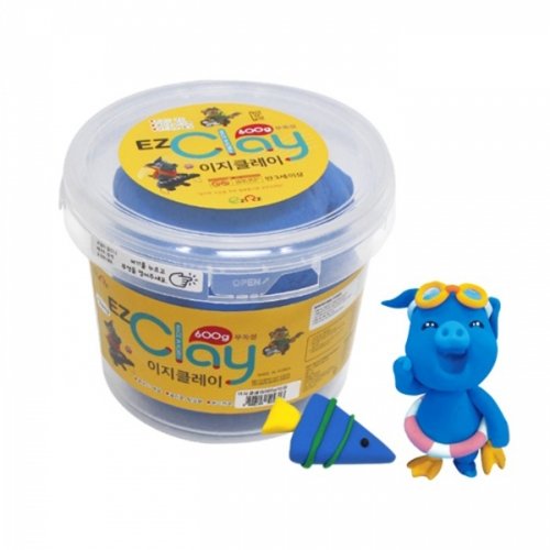 글로벌이지 이지클레이 600g 파랑