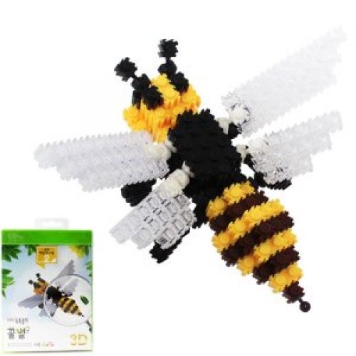 뚝딱 툭툭블럭 입체곤충 NO.02 꿀벌