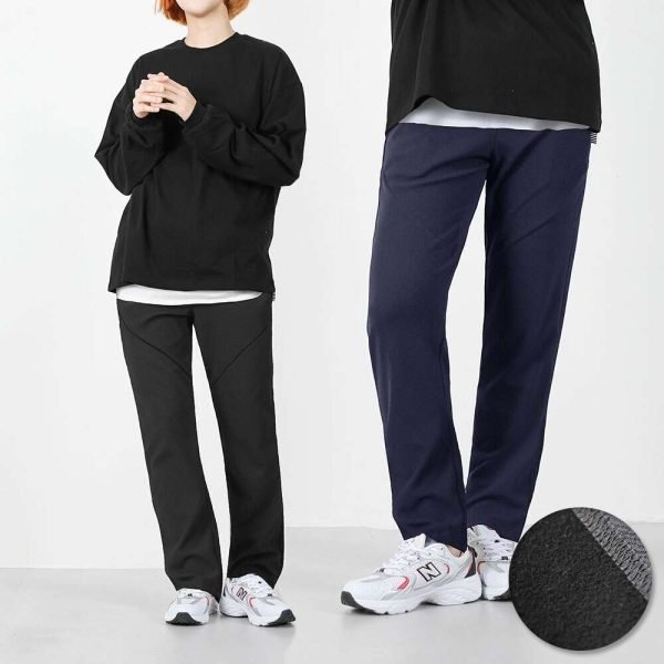 벤티브 기모여자 엠보슬림일자 트레이닝복 M~4XL 빅사이즈 팬츠