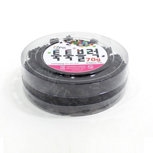 뚝딱 툭툭블럭 70g 검정
