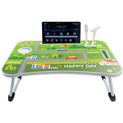 뚝딱 공부상 어린이 USB 접이식 책상 선물용가방포함