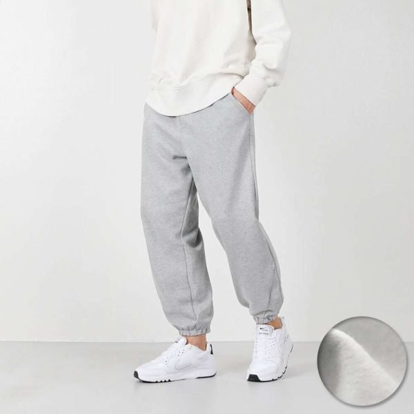 벤티브 기모남자 와이드조거 루즈핏 트레이닝 팬츠