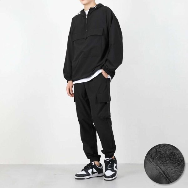 남자 윈드후드아노락 윈드조거팬츠 상하의 세트