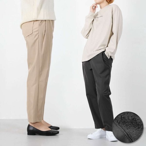 벤티브 기모여성 고밀도코튼 컴포트핏 빅사이즈~4XL 밴딩 팬츠