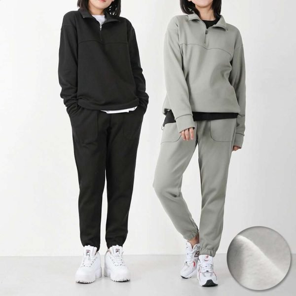 벤티브 기모여자 헤비아노락 헤비조거 트레이닝 세트