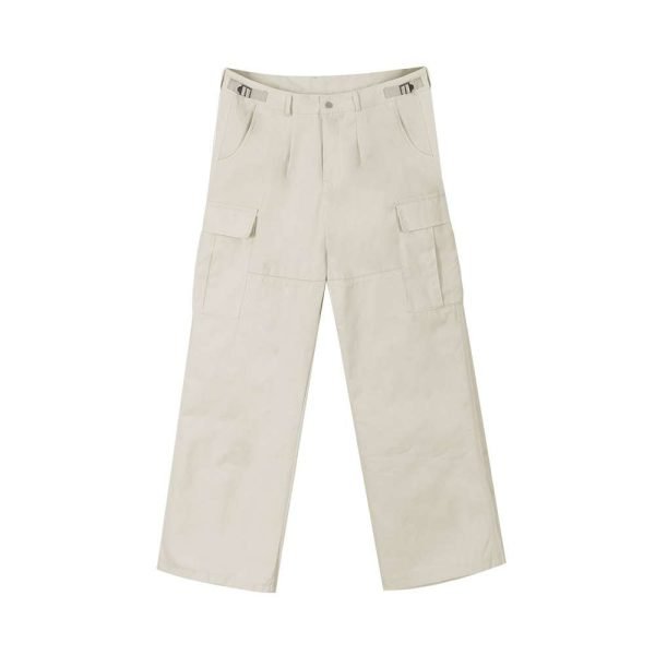 여성 코튼 크롭와이드건빵 오버루즈핏 팬츠