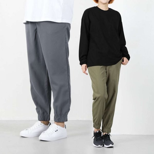 여성 링클프리 이지조거 빅사이즈~4XL 밴딩 팬츠