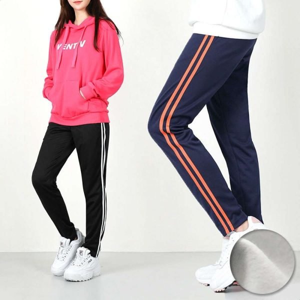 벤티브 기모여자 심플저지 저지 트레이닝 팬츠