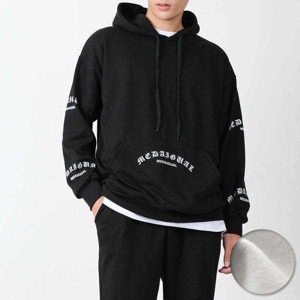 벤티브 기모남자 타투 레터링 후드맨투맨