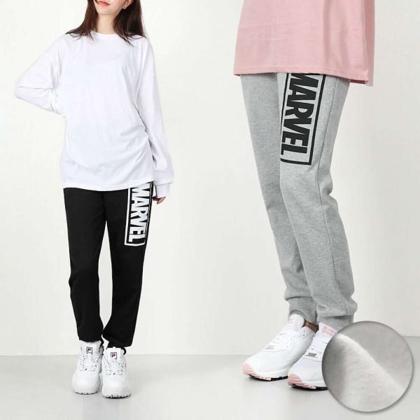 벤티브 기모여자 마블 M~4XL 빅사이즈 조거 트레이닝 팬츠