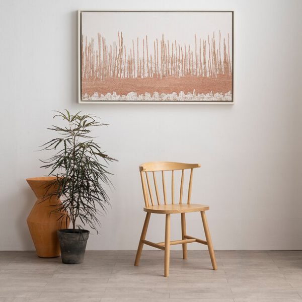 뉴윈저 로우백 원목식탁의자