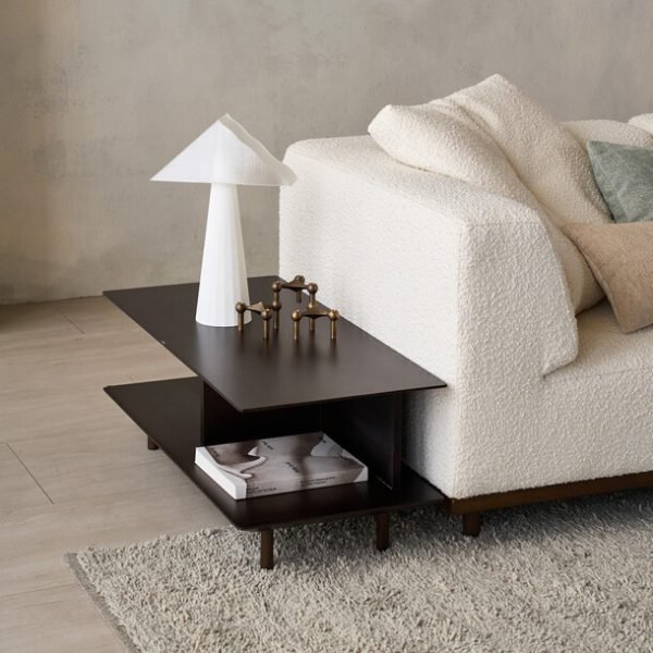 듀 패브릭 소파 수납목대