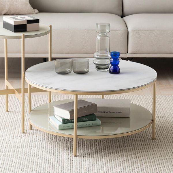 키쉬 골드 티테이블