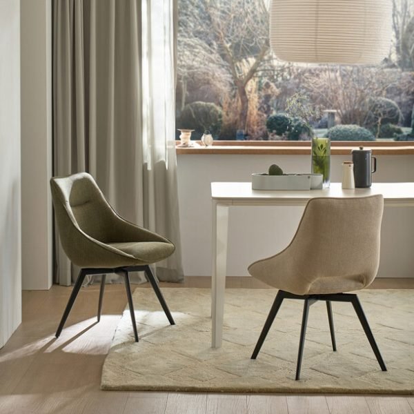 니도 패브릭 식탁의자(회전기능)