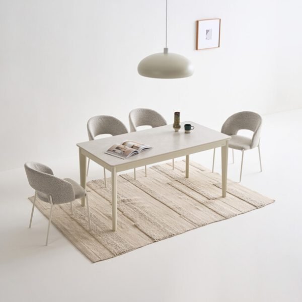 보스코 6인 세라믹 트랜디 식탁