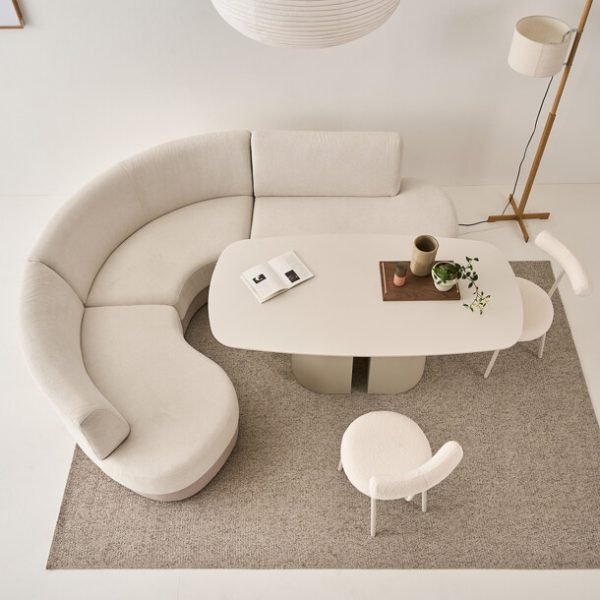 가닉 벤치 소파 대형 코너