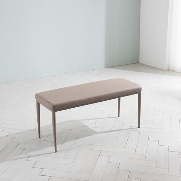 토핑 4인 가죽 식탁벤치의자