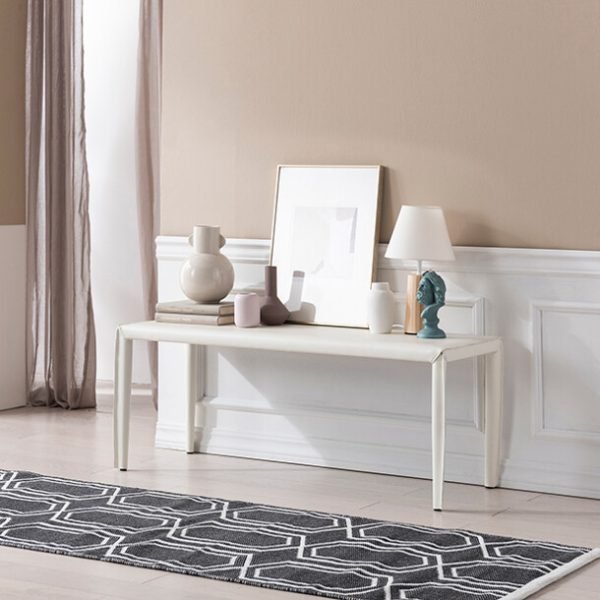 스키니 6인 가죽 식탁벤치의자