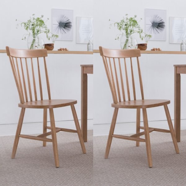 [아울렛] 뉴시나몬 윈저A 원목식탁의자 2개세트