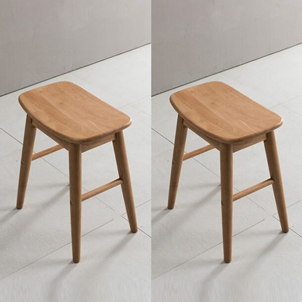[아울렛] 뉴시나몬 원목스툴의자 2개세트