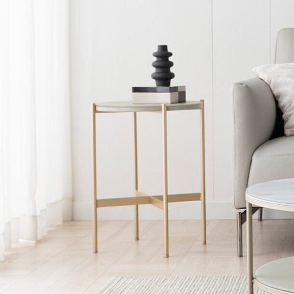 키쉬 골드 사이드테이블
